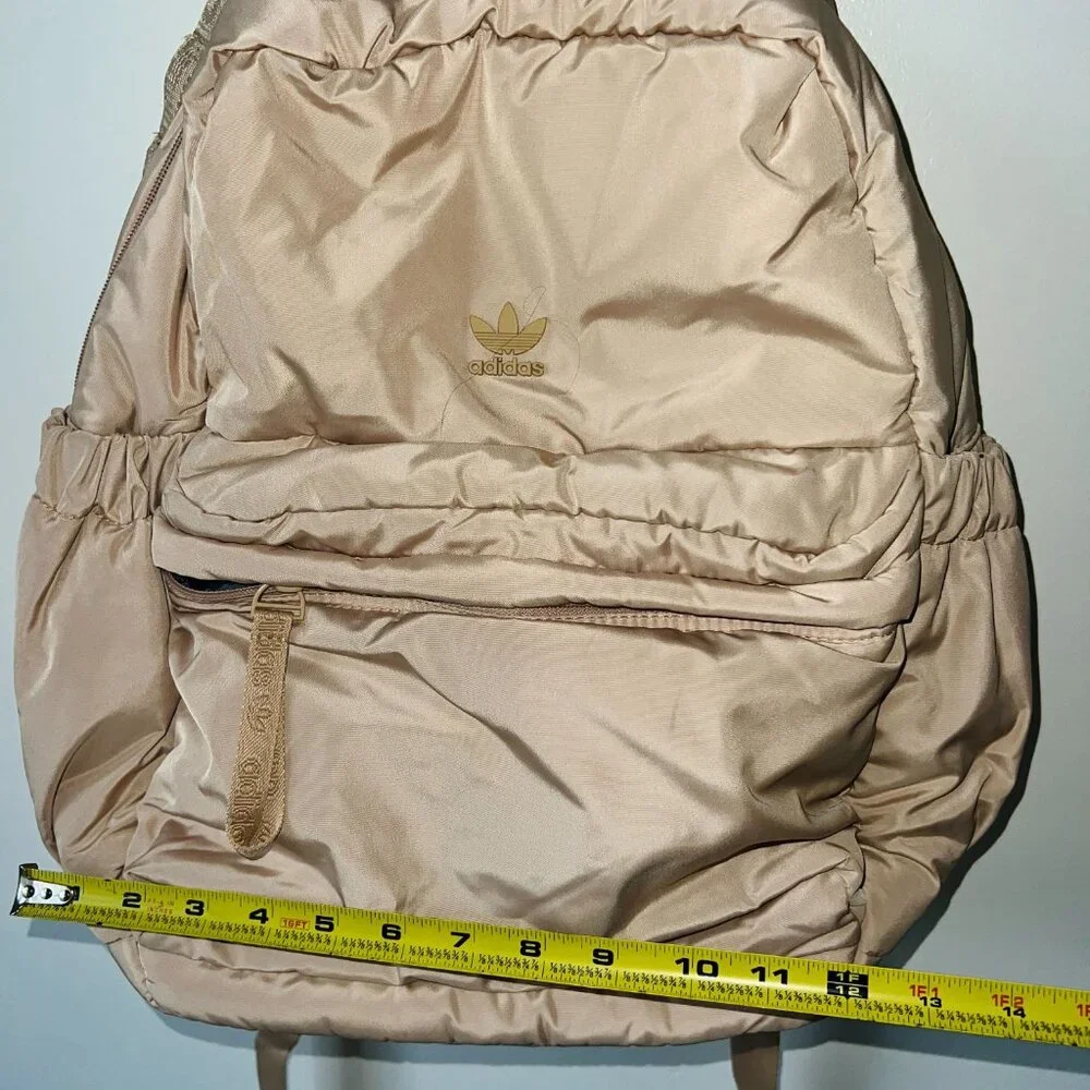 Adidas Puffer Backpack in Magic Beige NWOT - Picture 8 of 13